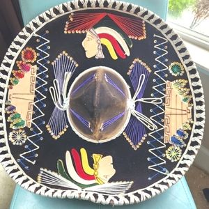 PIGALLE Salazar Ornate Embroidery Festive Black Colors Mexico Sombrero Hat L Uni